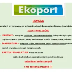 Ekoport Szczecin: Co przyjmą, czego nie? Pełny przewodnik Ksawerego Błaszczyka