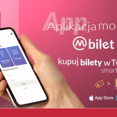 Aplikacja mobilna @bilet pozwala kupić bilet na okaziciela w Twoim smartfonie. Pobierz ją z App Store lub Google Play.
