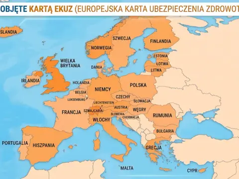 EKUZ w Norwegii - Co karta pokrywa, a za co zapłacisz sam?
