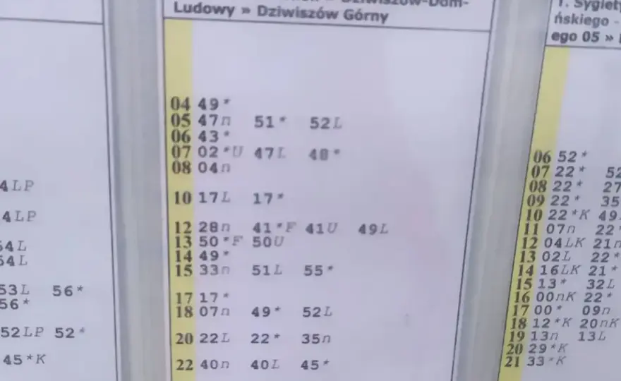 Rozkład jazdy po przystanku - Sprawdź odjazdy bez pomyłek!