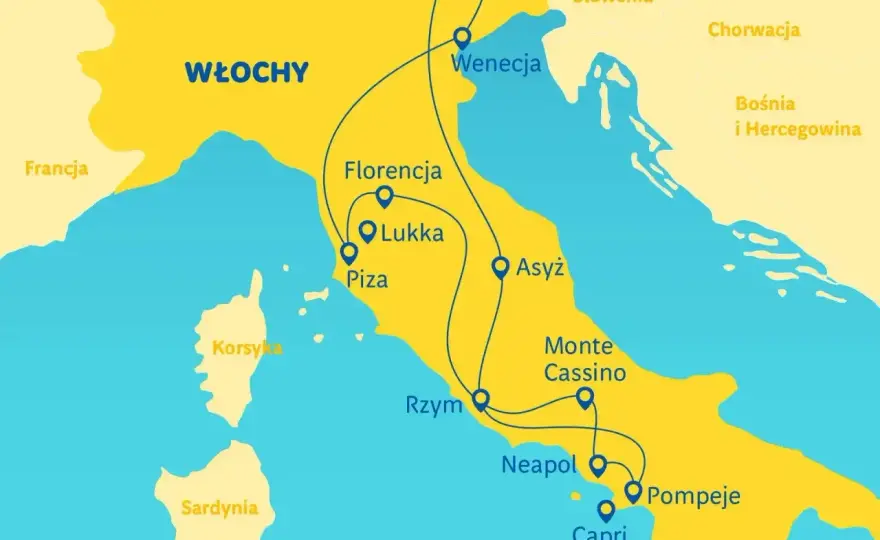 Ile się jedzie autokarem do Włoch - Sprawdź realny czas przejazdu
