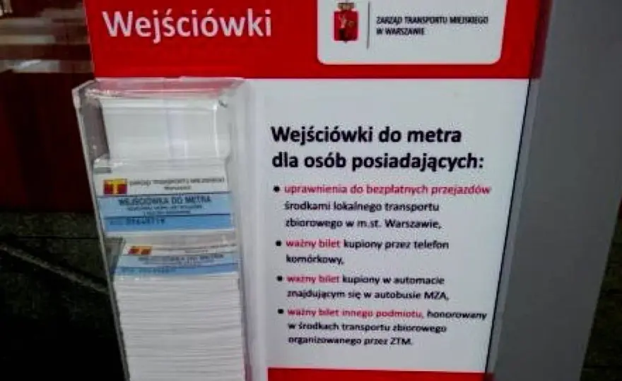 Bilet do metra w Warszawie - Gdzie kupić i jak uniknąć mandatu?