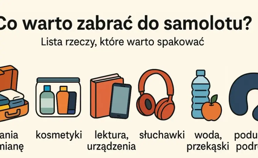 Bagaż podręczny: Co zabrać, by uniknąć stresu na lotnisku?