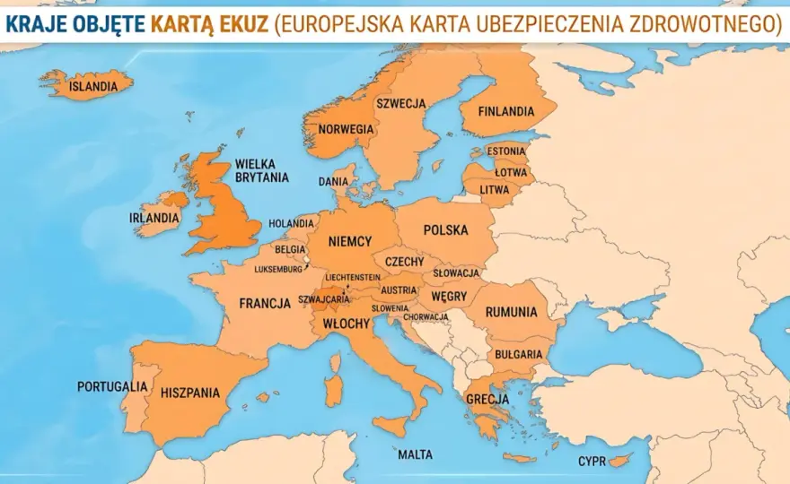 EKUZ w Norwegii - Co karta pokrywa, a za co zapłacisz sam?