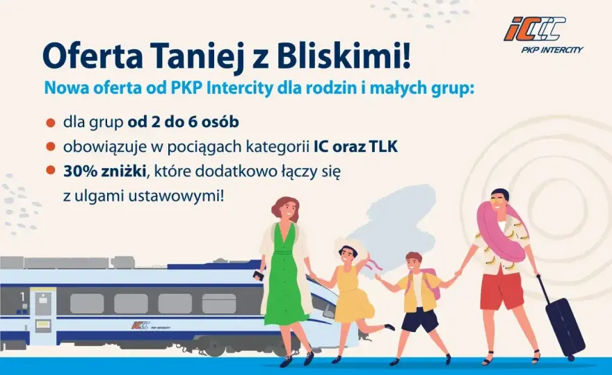 Bilety Intercity - jak kupić taniej i uniknąć dopłat