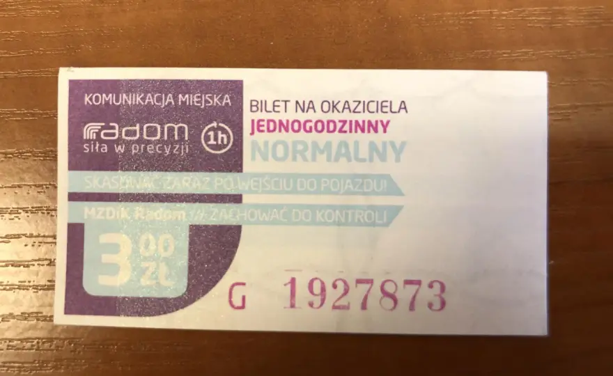 Bilety MZDiK Radom - Który bilet wybrać? Poznaj aktualny cennik