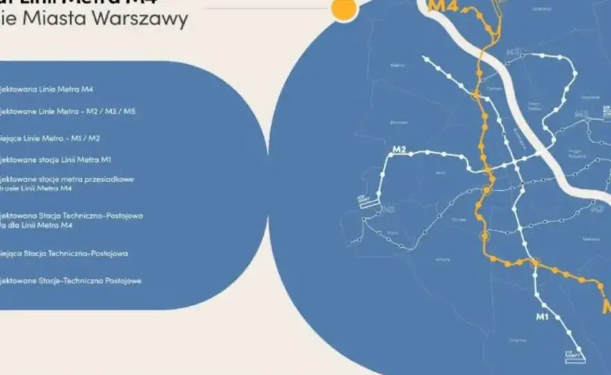 Metro M4 - Kiedy rozkład jazdy? Sprawdź, co już wiadomo!