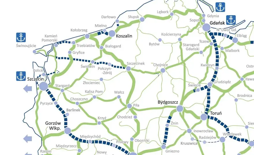 Poznań-Darłowo - Jak dojechać? Samochód, autobus, pociąg