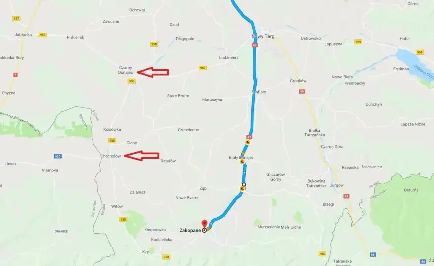 Trasa Zakopane Kraków - Ile trwa realnie i jak uniknąć korków?