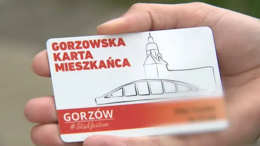 Gorzowska Karta Mieszkańca wz&oacute;r