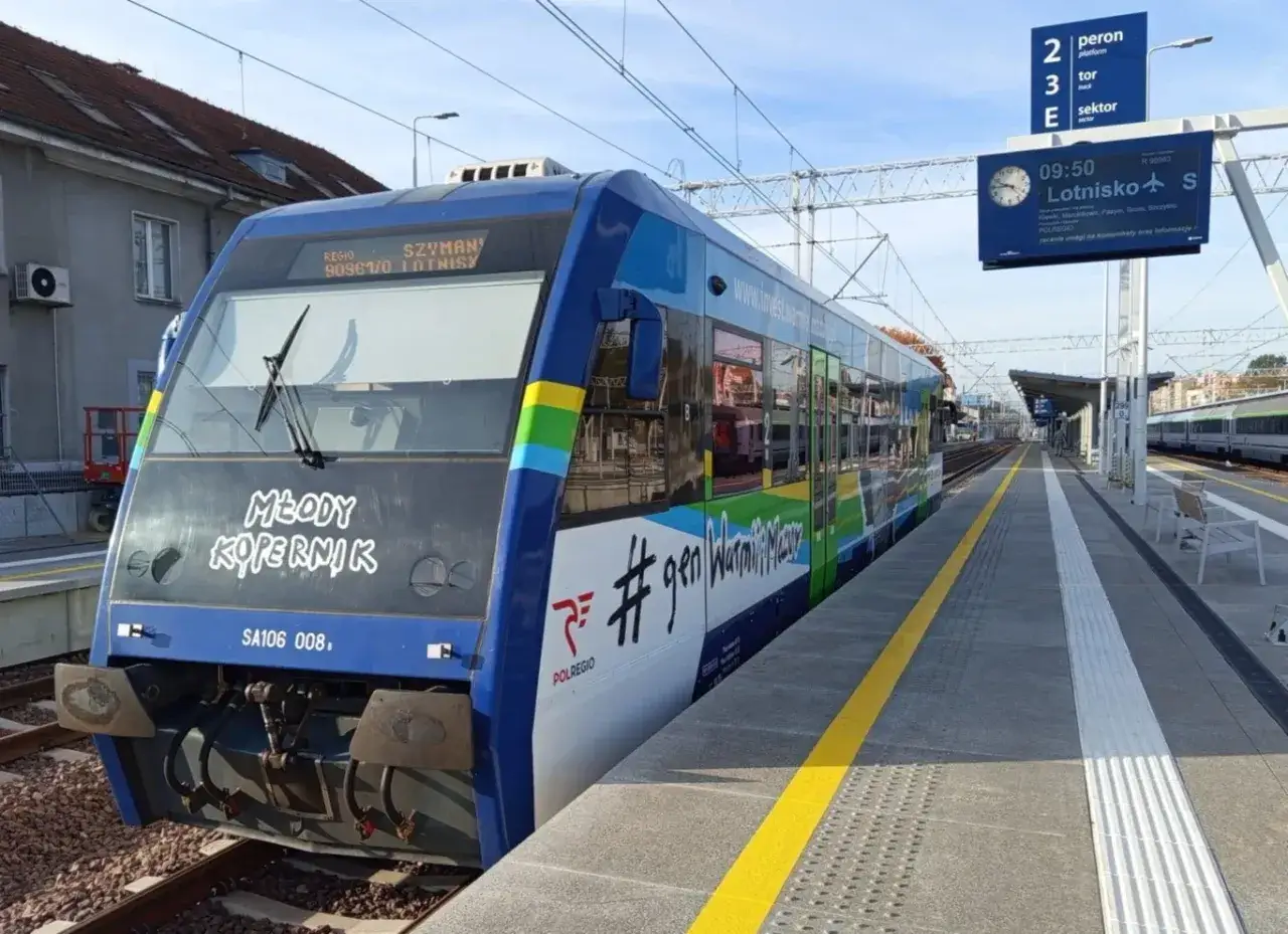 Szynobus Olsztyn Szymany 