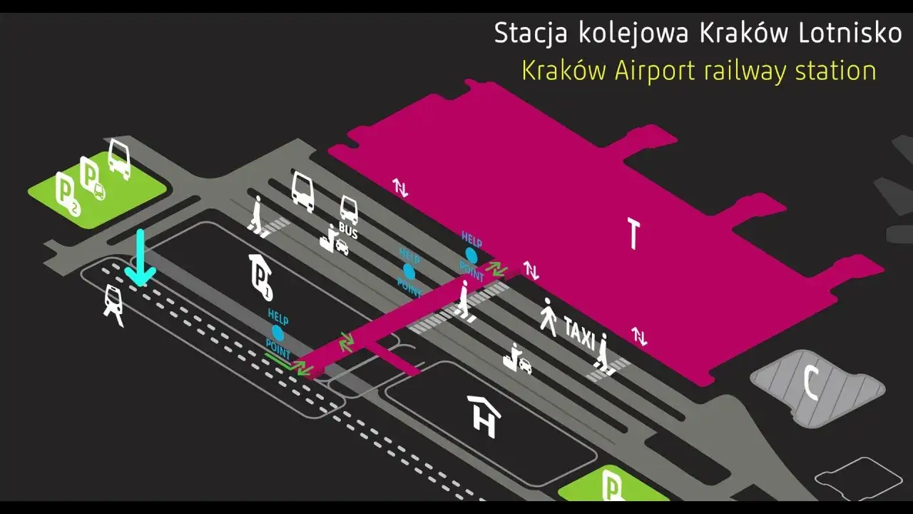 Lotnisko Kraków Balice terminal pasażerski