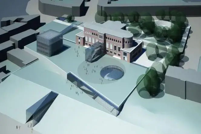 Nowy Teatr Polski w Szczecinie wizualizacja architektura